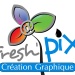 Logo Fresh' pix- fabrice gueritte - plans & graphisme