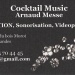 Logo Cocktail music arnaud messe animation mariage