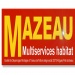 Logo Mazeau ---  multiservices habitat ---