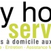 Logo Service à domicile - Bricolage - Jardinage