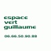 Logo espace vert guillaume